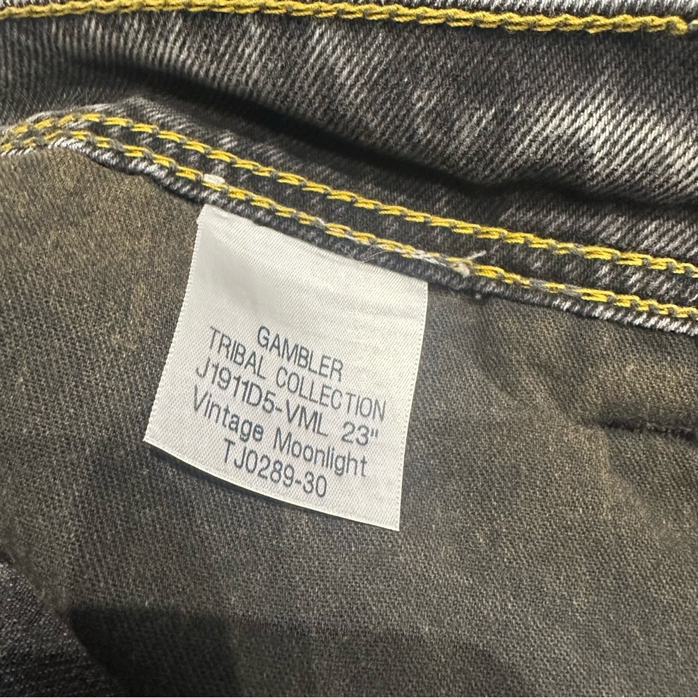 JNCO | Gambler Jeans Black Vintage Wide-leg Baggy | 23” Opening | 28 x 30 New - Picture 15 of 16